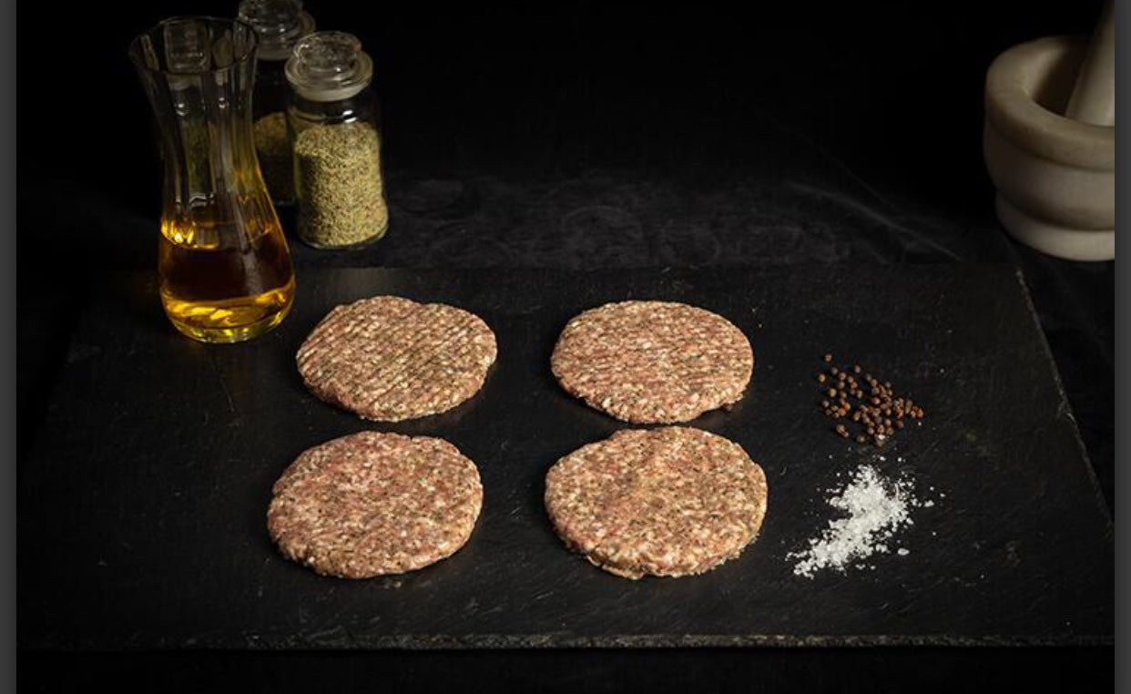 Yorkshire Dales Lamb and Mint Burgers (4oz)