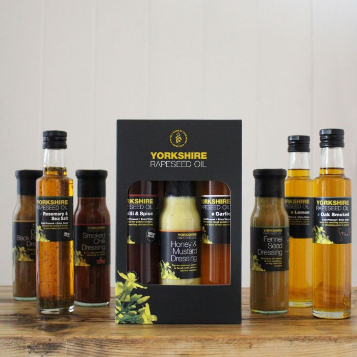 Yorkshire Rapeseed Oil and Dressing Gift Box